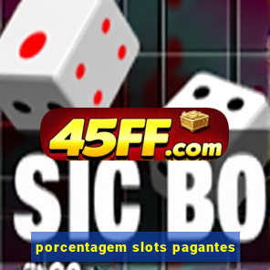 porcentagem slots pagantes